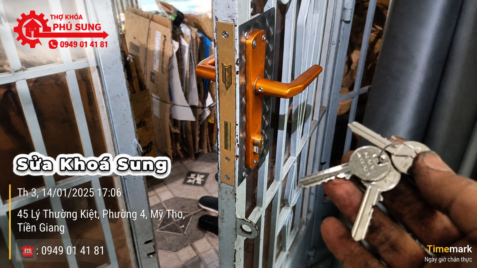 Các bước tự khắc phục khóa cửa bị kẹt tại nhà