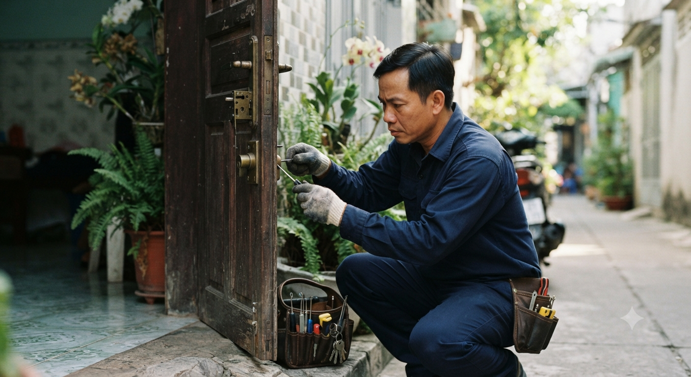 Khi nào nên gọi thợ sửa khóa Mỹ Tho chuyên nghiệp?